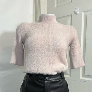 Bailey 44 Soft Cream Turtleneck Sweater